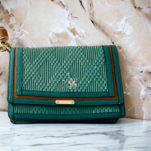 Burberry Prorsum Kingfisher Wristlet/Clutch (see DAMAGES) NWT - Picture 3 of 6